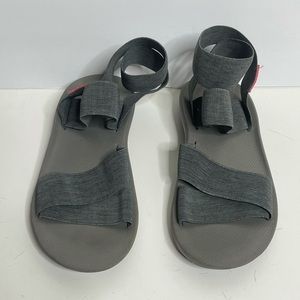 EUC Columbia Barraca Strap Comfort Sandals Slip On Women's Size 6 Dark Gray
